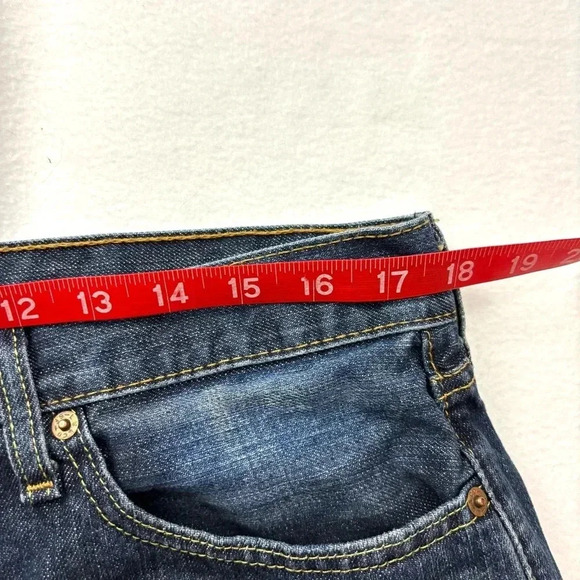 Levi’s 527 Med Wash Fading & Whiskering Mens Classic Butcut Jeans Size 36/30 - Picture 14 of 16